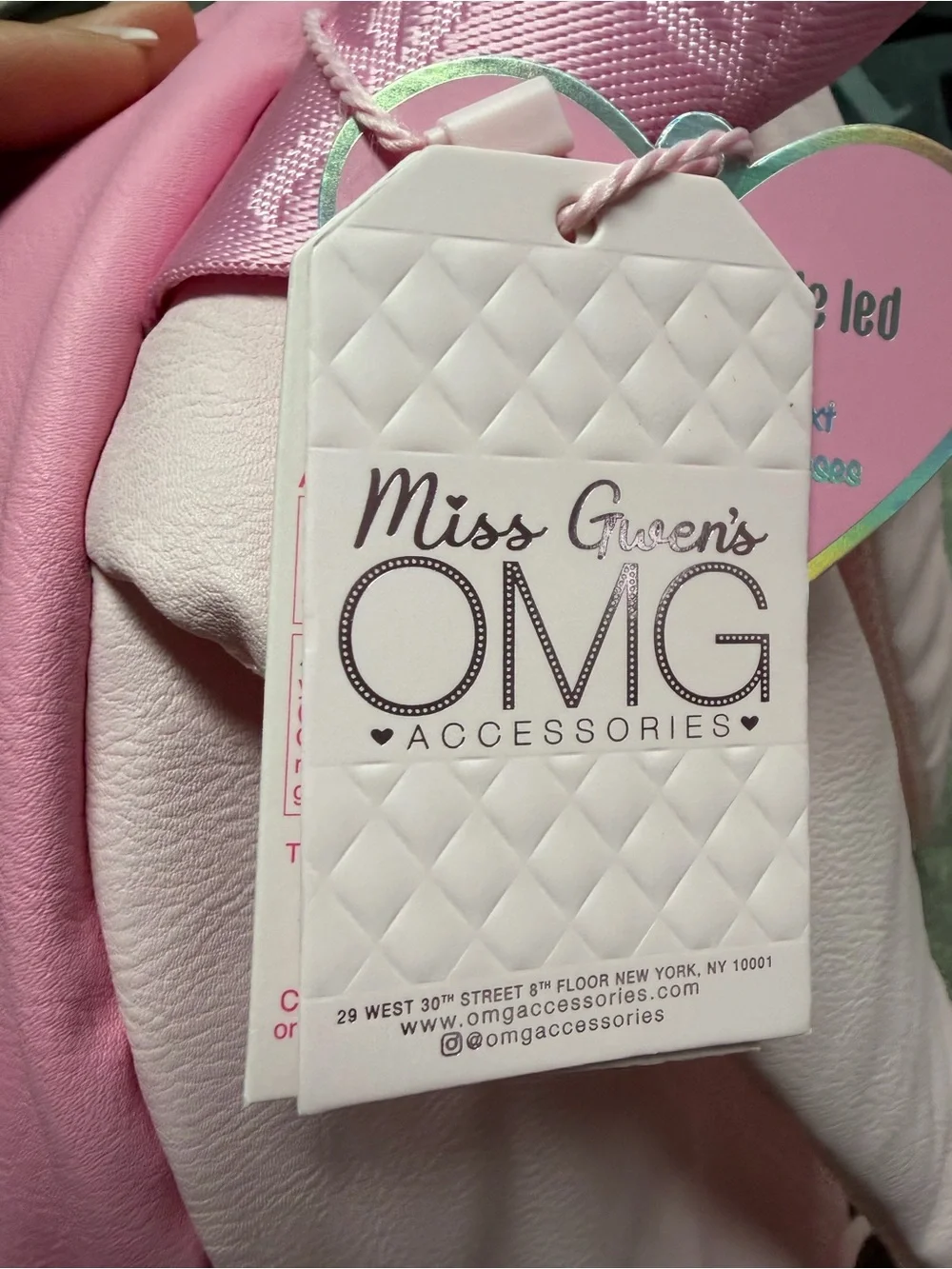 Omg Accessories cute pink